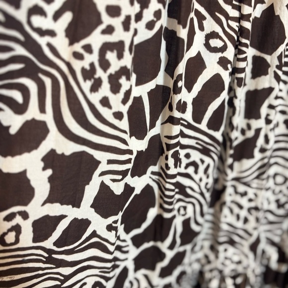 Adam Lippes x RTR Smocked Off the Shoulder Dress Size 8 - Picture 9 of 10